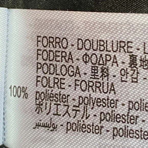 NWT. Zara Black Faux Leather Peplum Blazer/Jacket. Size L, XL. - Picture 14 of 16